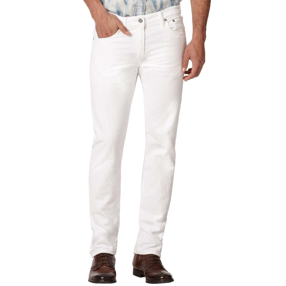 inflatie Lijkt op Zeug Polo Ralph Lauren Men's Varick Slim Straight Stretch Jeans, White, 38W X  32L - Walmart.com