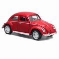 thumbnail image 2 of 1/36 Scale Diecast Metal Pull Back Action Drives Car Forward Car Model Toy for Gift/Kids (RED), 2 of 4