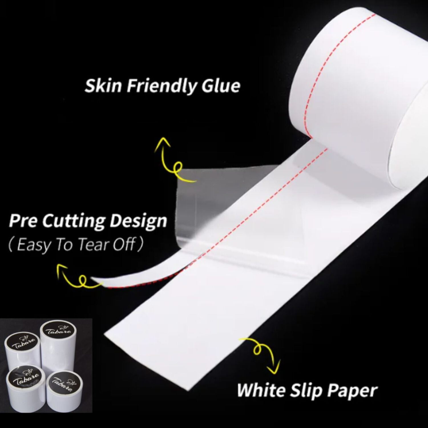 Tabare Clear Bare Body Tape Premium