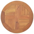 thumbnail image 1 of vidaXL Plateau de Table en Bois de Teck Massif Rond 2.5 cm 40 cm, 1 of 5