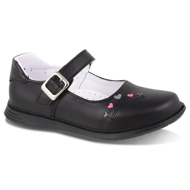 Zapato Escolar Casual Niña Dominiq Mod. 2293 Corona y Corazones