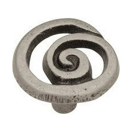 Liberty P17012V-PEW-C 35mm Single Swirl Cabinet Hardware Knob