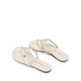 thumbnail image 4 of Sandalias DREAM PAIRS para mujer, chanclas beige talla 11 planas, 4 of 8