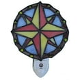 thumbnail image 1 of Stained Glass Night Lights (Nautical Star (Photocell)), 1 of 3