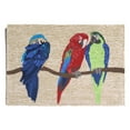 thumbnail image 1 of Frontporch Parrots Rug-Color:Off White,Size:72"Lx27"Wx0.375"H, 1 of 2