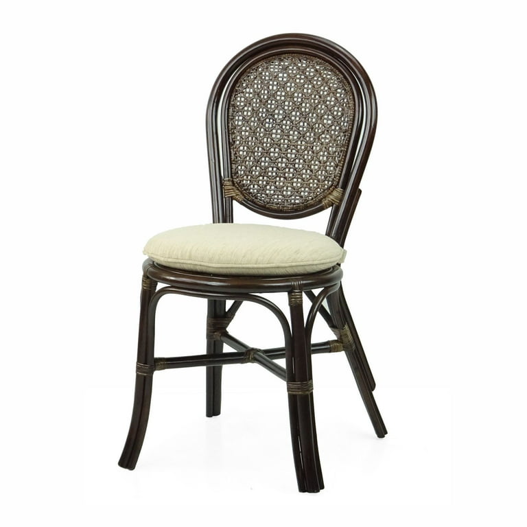 Cream rattan dining chairs hot sale