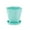 Blue, variant on Dianli Todays Deals Clearance Sales Balcony Household Plastic Flower Pot Resin Nordic Thicken Large Flower Pot 2PC Deals of the Day Clearance Prime