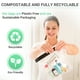 thumbnail image 4 of Ogato 3 piezas - Bolsa de aseo transparente aprobada por la TSA - Nuestras bolsas de aseo transparentes de tamaño cuarto de galón están aprobadas por seguridad en todo el mundo para líquidos y cosméti, 4 of 5