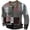 AB155 Pink, variant on Bjutir Retro T Shirts For Men Long Sleeve Color Block Muscle Shirts Comfortable Gym Tops Size S-Xxxl Blue