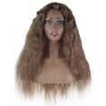 thumbnail image 2 of CNKOO Perruque Cheveux Humains Bouclés Péruviens Cheveux Ondulés Africains 39 Pouces Perruque Réglable, 2 of 4