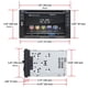 thumbnail image 3 of Planet Audio P9640B Sistema estéreo de audio para automóvil - Doble DIN de 6,2 pulgadas, pantalla táctil LCD, audio Bluetooth y llamadas manos libres, reproductor de CD, DVD, USB, SD, entrada AUX, rec, 3 of 5