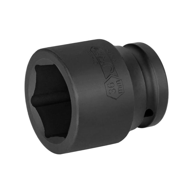 Jetech 3/4 Inch Drive 36mm Standard Impact Socket Made with Chrome Molybdenum Alloy Steel Heat Treated 6-Point Design Metric