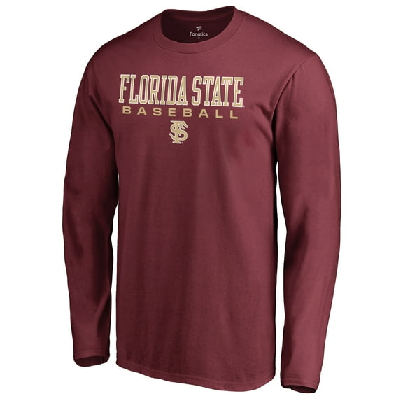 Men's Garnet Florida State Seminoles Team Unity Baseball Long Sleeve T-Shirt