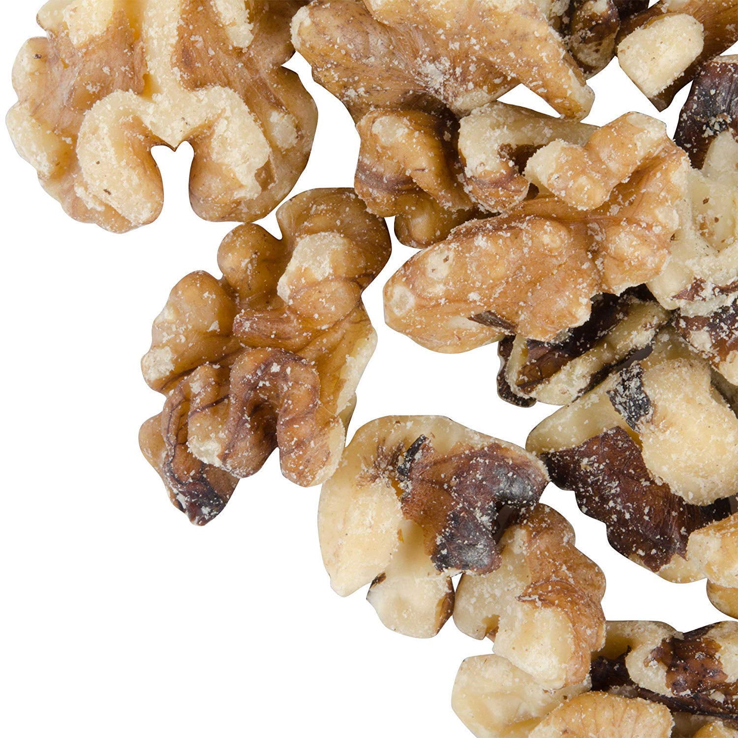 Bulk Walnut Halves and Pieces 25 Pound Wholesale Box