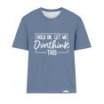 thumbnail image 5 of Qiopertar Mode Femmes T-Shirt Décontracté à Manches Courtes Col Rond Imprimé Blouse Tops Grandes Économies de Vacances! Offres de la Semaine Liquidation, 5 of 5