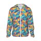 thumbnail image 1 of Balery Colorful Fish 1 Sudadera ligera de manga larga con capucha y protección solar UPF 50+ para hombre y mujer, ideal para pesca y running-Large, 1 of 7