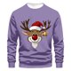 thumbnail image 1 of Sudaderas sin capucha para hombre, estilo casual, con estampado de moda, sudadera de manga larga, blusas de manga larga con cuello redondo, camisas, blusas para hombre, poliéster, 1 of 3