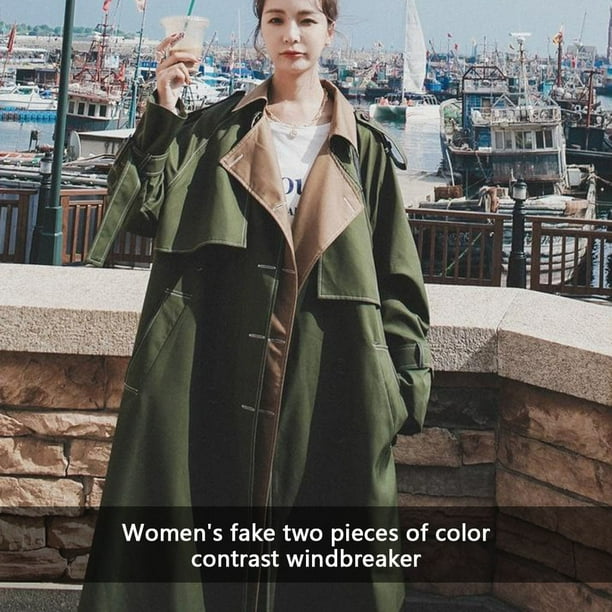 Guardurnaity Abrigo de viento de poliester para mujer reemplazo portatil manga larga termico a prueba de viento calido informal Abrigos y chamarras L Bodega Aurrera en linea