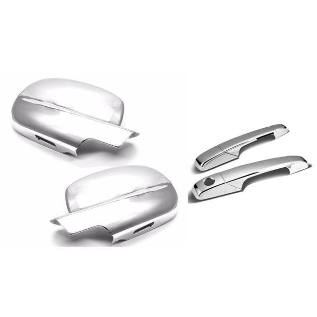 For 2007-2014 GMC Sierra 1500 2DR Chrome Door Handle Covers