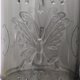 thumbnail image 3 of GOOHOCHY Estuche transparente vintage para cosméticos, dispensador de hisopos, contenedor redondo de acrílico, soporte para lápiz de cejas, tijeras, peines, tarro organizador de maquillaje con 2, 3 of 8