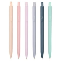 Lisho 6PCS Pastel Mechanical Pencil Set with Case,Aesthetic Artist Pencil,Cute Drafting Pencils 0.5mm,Cute Aesthetic Supplies for Writing,Drawing and Drafting,5ML