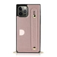 thumbnail image 4 of Étui Iphone 14 avec Chaîne en Boucle Cuir Pu, 4 of 5