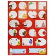 thumbnail image 4 of Set of 320-2"x2"-2"x4" Self-Adhesive Christmas Gift Tag Stickers - 8.5"x11.25" Sheets of Gift Tag Stickers - 4 Beautiful Themes - 80 Different Unique Tags (320), 4 of 6