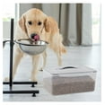 thumbnail image 6 of 4 Packs Large Airtight Food Storage Containers with Silicone Gasket Sealing Lid, 16 L / 546 Oz, Plastic Storage Bins Boxes for Bread, Rice, Flour, Dog Cat and Other Pet Food, 6 of 7
