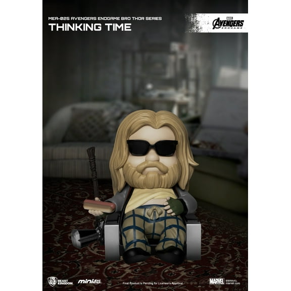 Marvel Egg Attack Bro Thor Figure (Thinking Time)