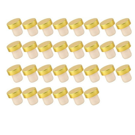 

30Pcs Champagne Rubber Cap Cover Wine Stopper Kitchen Bar Supplies T-Shape Sealing Plug Bar Beer Cork