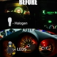 thumbnail image 4 of 10-Pack Amber T5 2721 37 74 Wedge Led Bulb PC74 Twist Sockets Replacement Dash Dashboard Lights Instrument Panel Cluster LEDS Lamps, 4 of 13