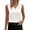 White, variant on LIZUOJUNF Women's Silk Satin Tank Tops Casual Camisoles V Neck Sleeveless Business Work Blouses Dressy Summer Shirts