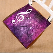 EREHome Musical notes seat pad chair pads seat cushion 16x16 Inch