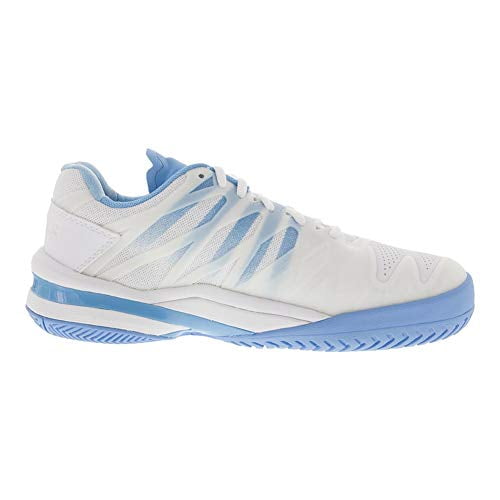 184: WHITE / AQUARIUS **NEW IN BOX** WOMEN'S KSWISS ULTRASHOT TENNIS SHOES 184: WHITE / AQUARIUS **NEW IN BOX** WOMEN'S KSWISS ULTRASHOT TENNIS SHOES