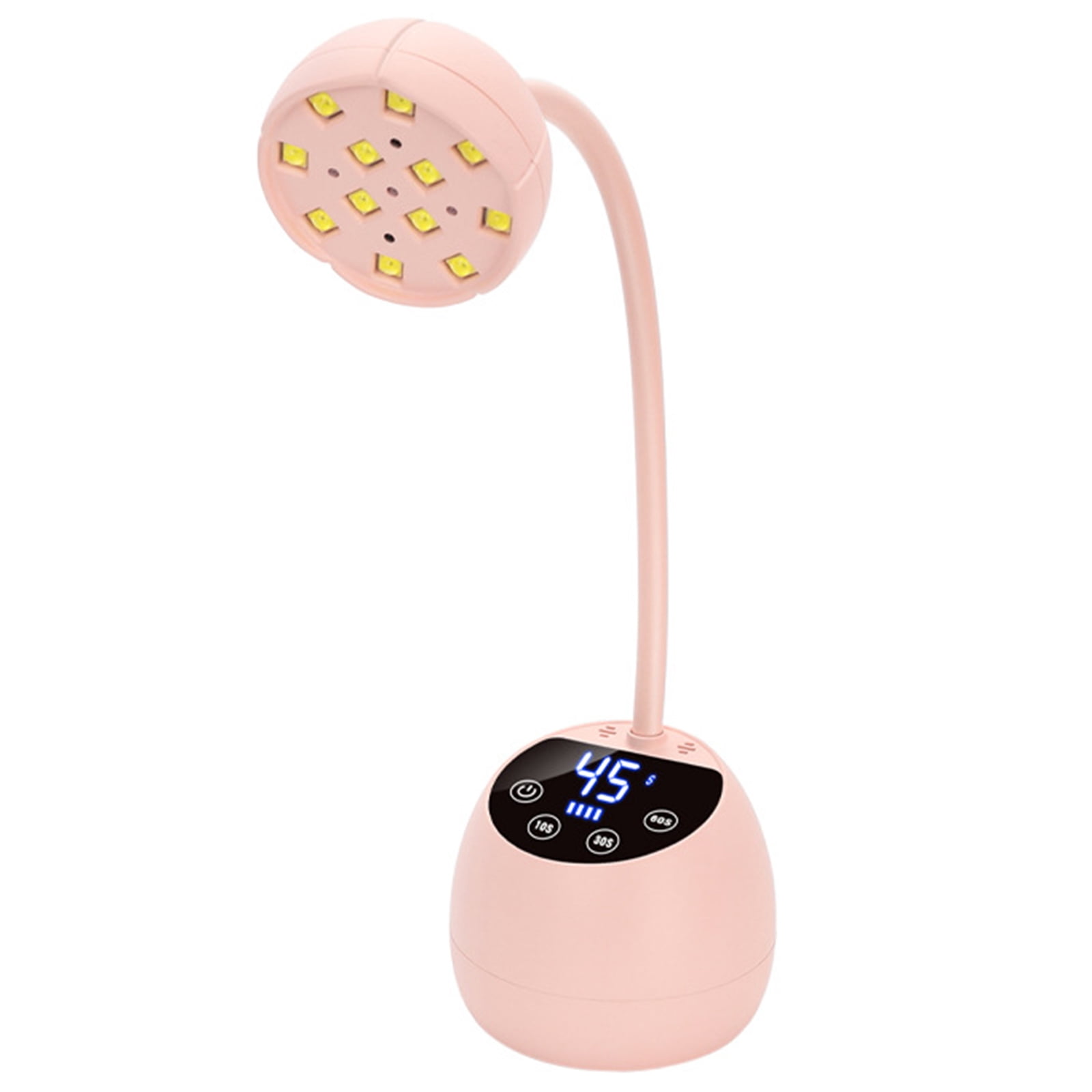 Gooseneck UVS Nails Lamp for Gel Nails Polish Smarts Sensors Nails Light Quick Drying Nails Dryer 3 Timers Auto Sensors
