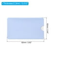 thumbnail image 2 of Unique Bargains RFID Blocking Sleeves Identity Theft Prevention Credit Card Secure Protector Holder Sleeves Blue 10Pack, 2 of 6