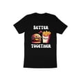 thumbnail image 4 of Better Together Hamburger Fries Valentines Day Men Women T-Shirt Valentines Day Adults Kids Boys Girls Present Gift Men Women Kids Tshirt, 4 of 10