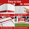 thumbnail image 3 of Combo de Carteles para Venta de Garage ComboJoy 61x41 cm Impermeables Paquete de 6, 3 of 7