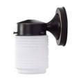 thumbnail image 5 of Nuvo Lighting 1 Light 6 Inch Porch Wall Mason Jar with Frosted Glass Mahogany Bronze Finish, 5 of 7