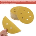 thumbnail image 3 of Unique Bargains 6 Inch 6 Hole Sanding Discs Round Hook and Loop Sandpaper 60 Grits - 50 PCS, 3 of 8