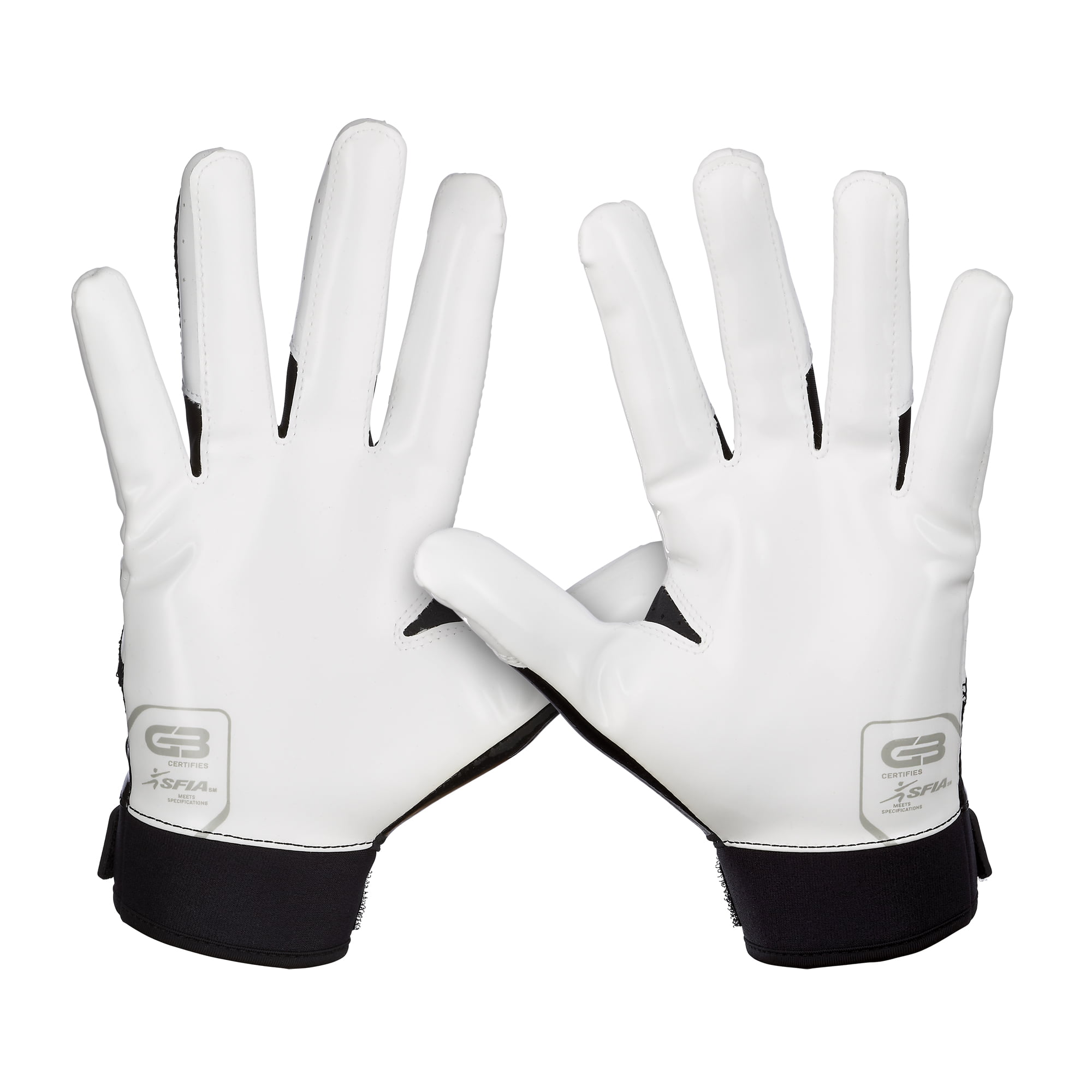 Youth Sizes Details about   Grip Boost Stealth Dual Color Football Gloves Boys 