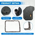 thumbnail image 3 of Unique Bargains 4L60E Transmission Shift Solenoid Filter Gasket Kit for Cadillac Escalade 1999-2009 No.24208576, 3 of 7