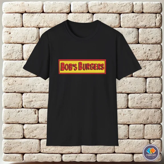 Reprint Rare Bob's Burgers Logo Unisex T-Shirt