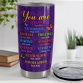 thumbnail image 4 of Inspirational Gifts for Women Black Woman Inspiration Tumbler 20oz Stainless Steel Insulated Coffee Travel Cup Mug Motivational Gift for Women Birthday Christmas, 4 of 6