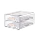 thumbnail image 4 of Organizador de huevos transparente para refrigerador, bandeja para huevos, para despensa y encimera. Claro, 4 of 9