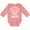 Mauve, variant on Inktastic Handpicked for Earth by My Uncle in Heaven with Angel Wings Boys or Girls Long Sleeve Baby Bodysuit
