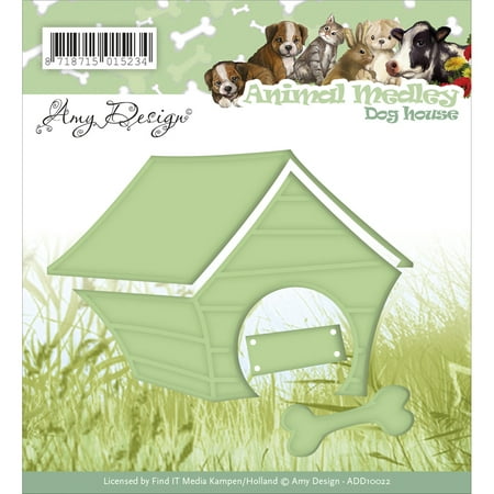 Find It Trading Amy Design Animal Medley Die-Dog (Best Dog House Design)