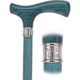 thumbnail image 3 of Fritz Comfort Cane – Matching Stained Wood Handle & Shaft Arthritis-Friendly Grip, Walking Stick for Men and Women, Walking Cane, 3 of 9