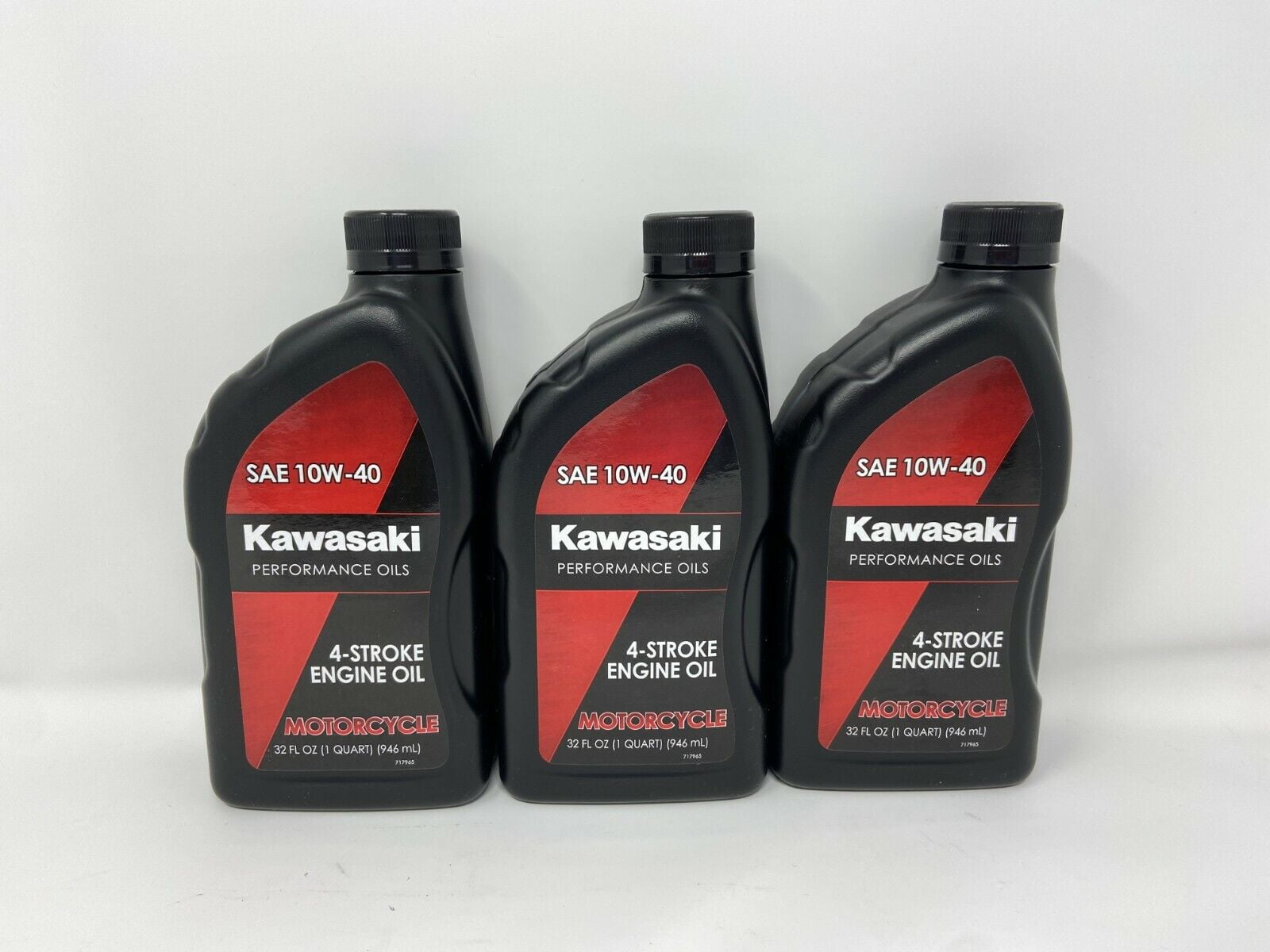 Kawasaki SAE 10W40 4 Cycle ATV Engine Motor Oil, 2 Quarts