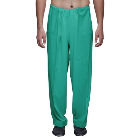 

Atasi Men Solid Rayon Ready made Pajama Ethnic Wear Adjustable Drawstring Pant